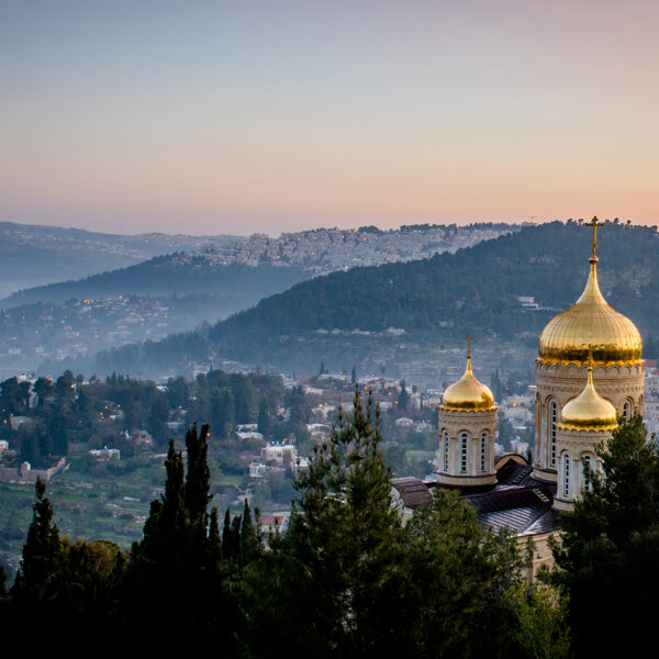 סדנת צילומי זריחה מוסקוביה ועין כרם