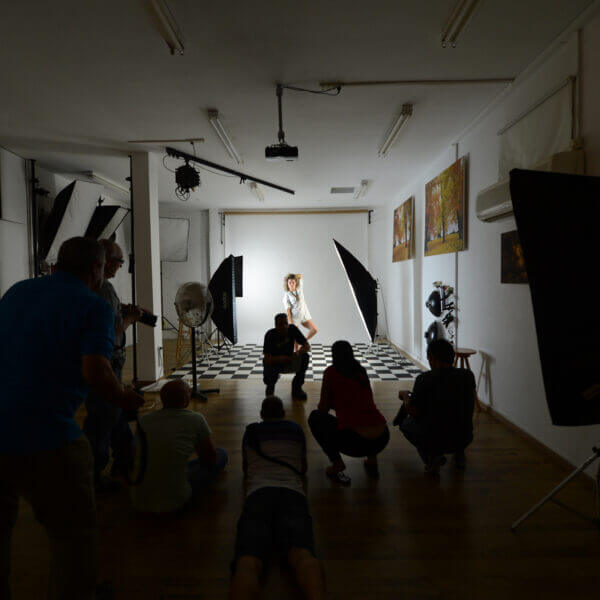 קורס צילום סטודיו